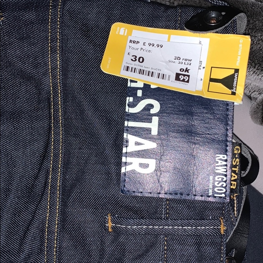Brand new never worn G-Star raw GS01 pants 3D